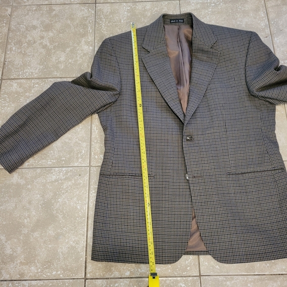 Lauren Ralph Lauren Men's Houndstooth Preppy Blazer Suit Jacket. Size 40S - Picture 10 of 10